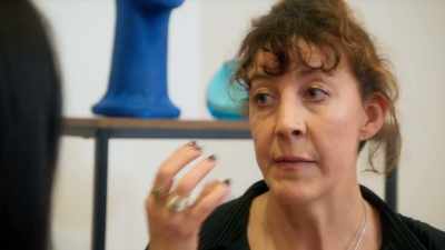 Now, if someone had that big bullet wound,
that would really destroy... - Glow Up: Britain's Next Make-Up Star