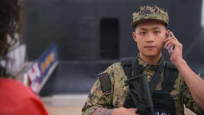 Now, son, you
are going to let them through - NCIS: Sydney