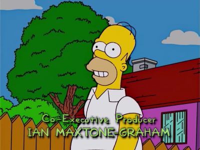 Now to spend some quality time away from my family - The Simpsons