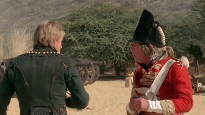 Now stand off Easier to be brave - "Sharpe" Sharpe's Challenge