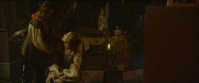 Now stand still.
Turn like this. - Caravaggio's Shadow