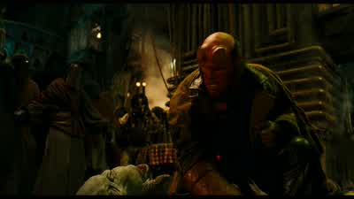 Now stay down - Hellboy II: The Golden Army