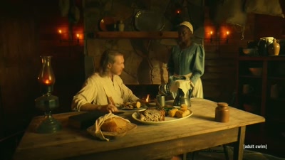 Now, take this to the cookhouse. - Adult Swim Yule Log