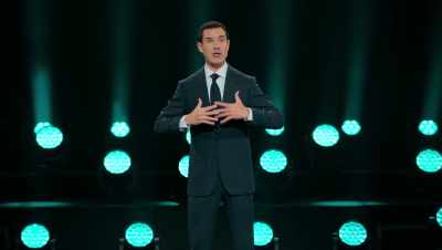 Now, thankfully, my child's lungs
were developed enough - Jimmy Carr: Natural Born Killer