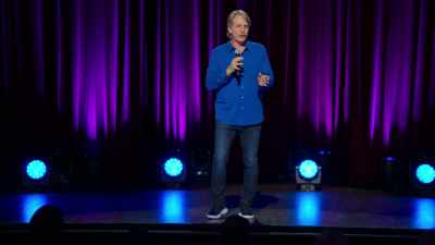 Now, thankfully,
the security guard burst out laughing. - Jeff Foxworthy: The Good Old Days