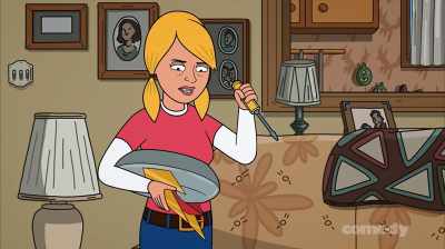 Now, was that a left turn, or... - Corner Gas Animated