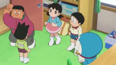 Now that we all feel better,
let's go play baseball. - Doraemon the Movie: Nobita's Sky Utopia