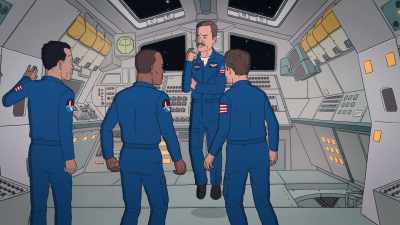 - Now that
I'm about to be captain, - Beavis and Butt Head Do the Universe