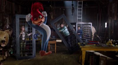 Now that's what I call
taking out the trailer trash. - Woody Woodpecker