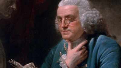 Now the agent representing
several colonies in England... - Benjamin Franklin