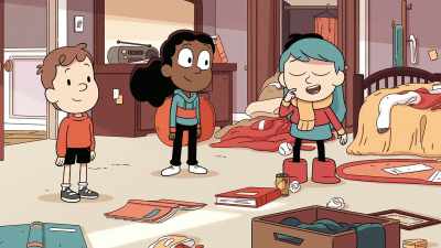 Now, the first thing we need to do
is clean up this room, - Hilda