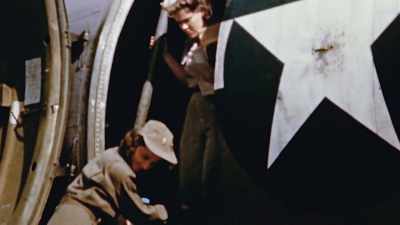 Now that the island is secure, - The Pacific War in Color