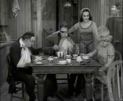 Now, the main thing is that
we're all together once again... - The Munsters
