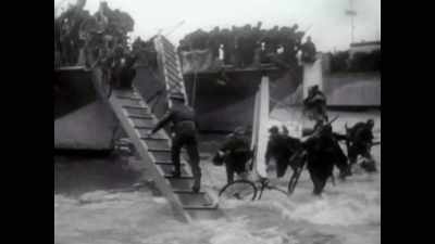 Now, the opening sequence of that film - The Buildings That Fought Hitler
