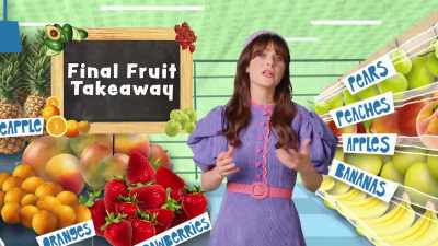 Now the produce
section isn't so intimidating
anymore, is it? - What Am I Eating? With Zooey Deschanel