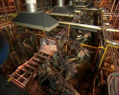 NOW THE ROBOTS
TAKE THE FRONT-END STRUCTURE - How It's Made