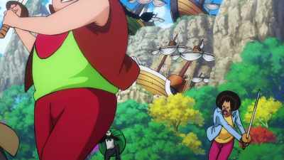 Now, the treasure hunt race
has reached its final stage! - One Piece: Stampede