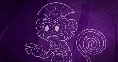 Now that the warlock has my magic chalk, - Legend of the Three Caballeros