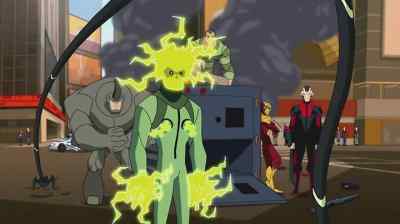 Now, then, arachnid, any last words? - The Spectacular Spider-Man