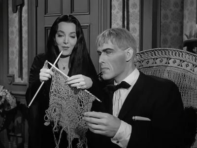 Now then, Lurch,
needles go here, - The Addams Family