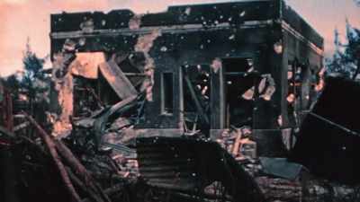 NOW, THERE IS LITTLE
LEFT TO FIGHT OVER. - The Pacific War in Color