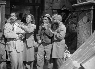 Now there's a man with both feet on the ground - A Night in Casablanca