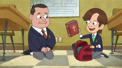 Now, there's got to be something
we can use to make a cross. - Better Call Saul Presents: Slippin' Jimmy