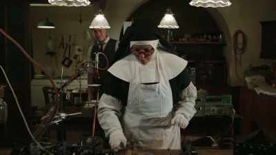  Now there's nothing
 under the polish, - Sister Boniface Mysteries