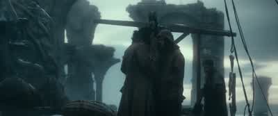 Now they're......shaking hands. - The Hobbit: The Desolation of Smaug