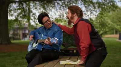 ♪ Now they're
walking side by side ♪ - Fairwood
