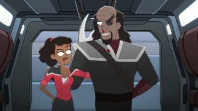 Now they've got you pushing PADDs - Star Trek: Lower Decks