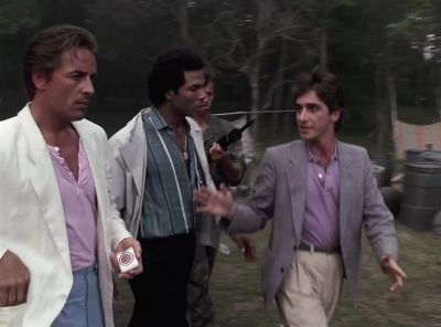 Now, those folks over there
don't look so dangerous.
Nice Rolls. - Miami Vice