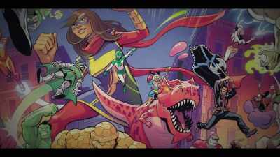 Now, through the global creators
that we're working with, - Marvel's 616