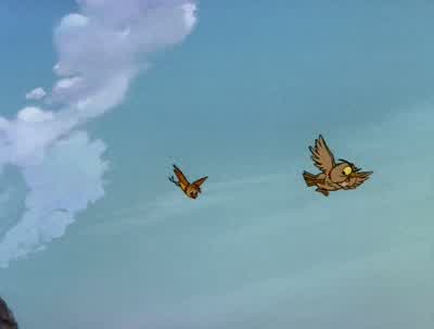 Now, tuck your feet under like me. - The Sword in the Stone