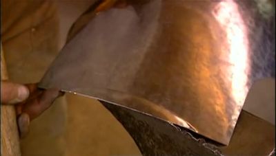 NOW, USING SEVERAL
DIFFERENT HAMMERS AGAIN, - How It's Made
