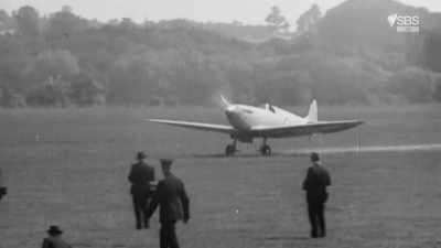 Now using specially adapted
Spitfires, - Scotland from the Sky