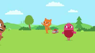 Now watch what we do and follow along. - Sago Mini Friends