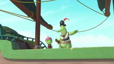 Now we'll never know what was
in that treasure chest... - Top Wing