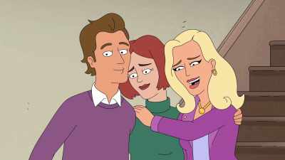 Now we're a happy, healthy,
fully functional throuple. - Grimsburg