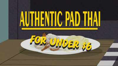 Now we're gonna start
with some medium shrimp - South Park (Not Suitable for Children)