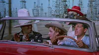 ♪ Now we're in
the State of Texas - Hollywood or Bust
