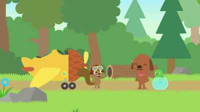 Now, weren't you two headed
to the big waterfall? - Sago Mini Friends