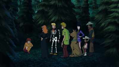Now we've had someone
arrested for a crime - Happy Halloween, Scooby-Doo!