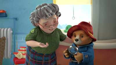 Now what are you doing
with that magnifying glass? - The Adventures of Paddington