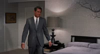 Now what could a man do with his clothes off for 20 minutesCouldn't he have taken an hourYou could always take a cold shower - North by Northwest