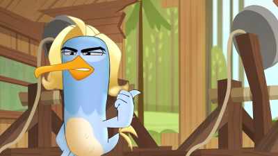 Now, what happened to, "It's my camp too." - Angry Birds: Summer Madness