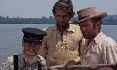 Now what made that
bust loose? - Davy Crockett and the River Pirates