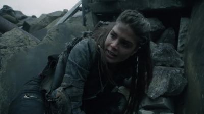 Now what,
sky girl? - The 100