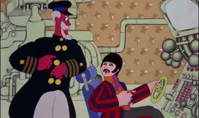 Now whatever you do don't touch that button - Yellow Submarine