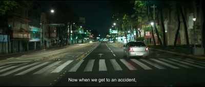 Now when we get to an accident, - Midnight Family